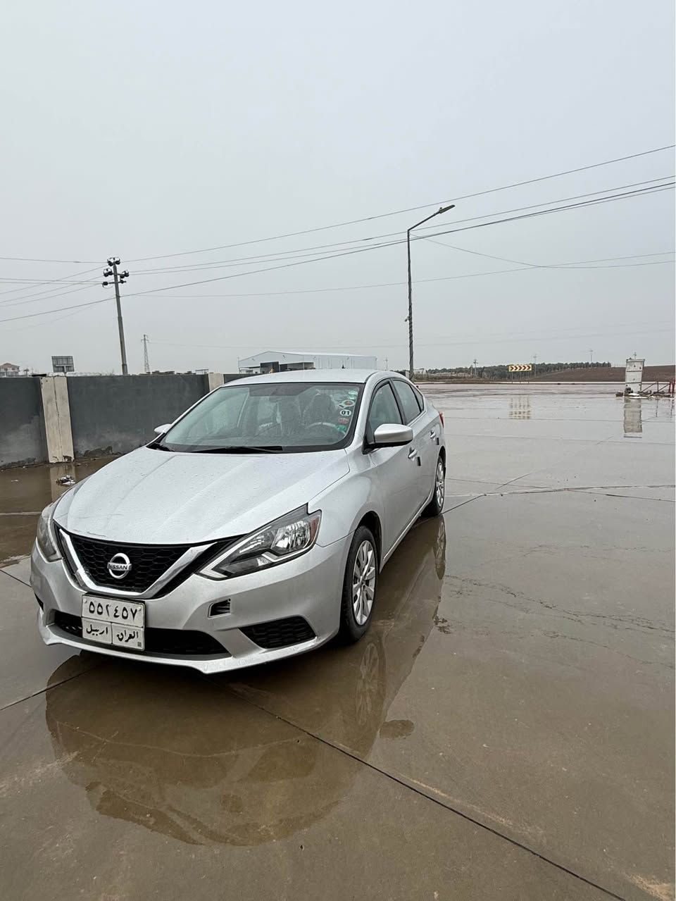 نيسان سنترا امريكي موديل 2017 SV ثلاثه قطع ضبغ بدون دواخل گير و مكينه كل شرت سعر 105 مجال رقم *********** أربيل, العراق
