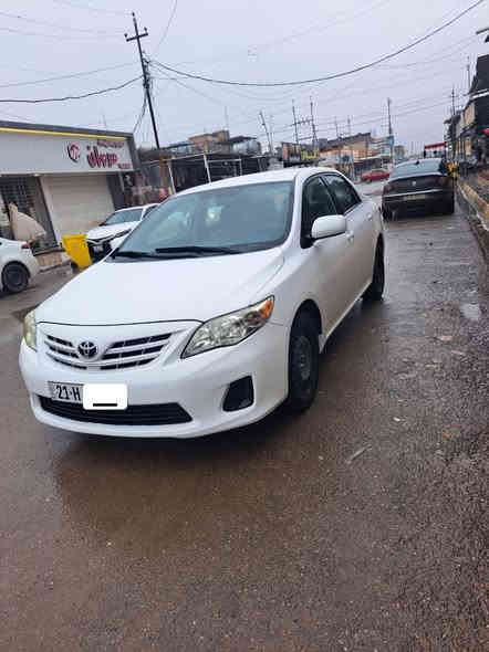 السلام عليكم كورلا 2013 كندي رقم سليمانية سنويه وهزه جديد السيارة لا صبغ ولا ضربه كلين مكان السيارة قضاء الحويجه السعر 149 وبيها مجال //***********
