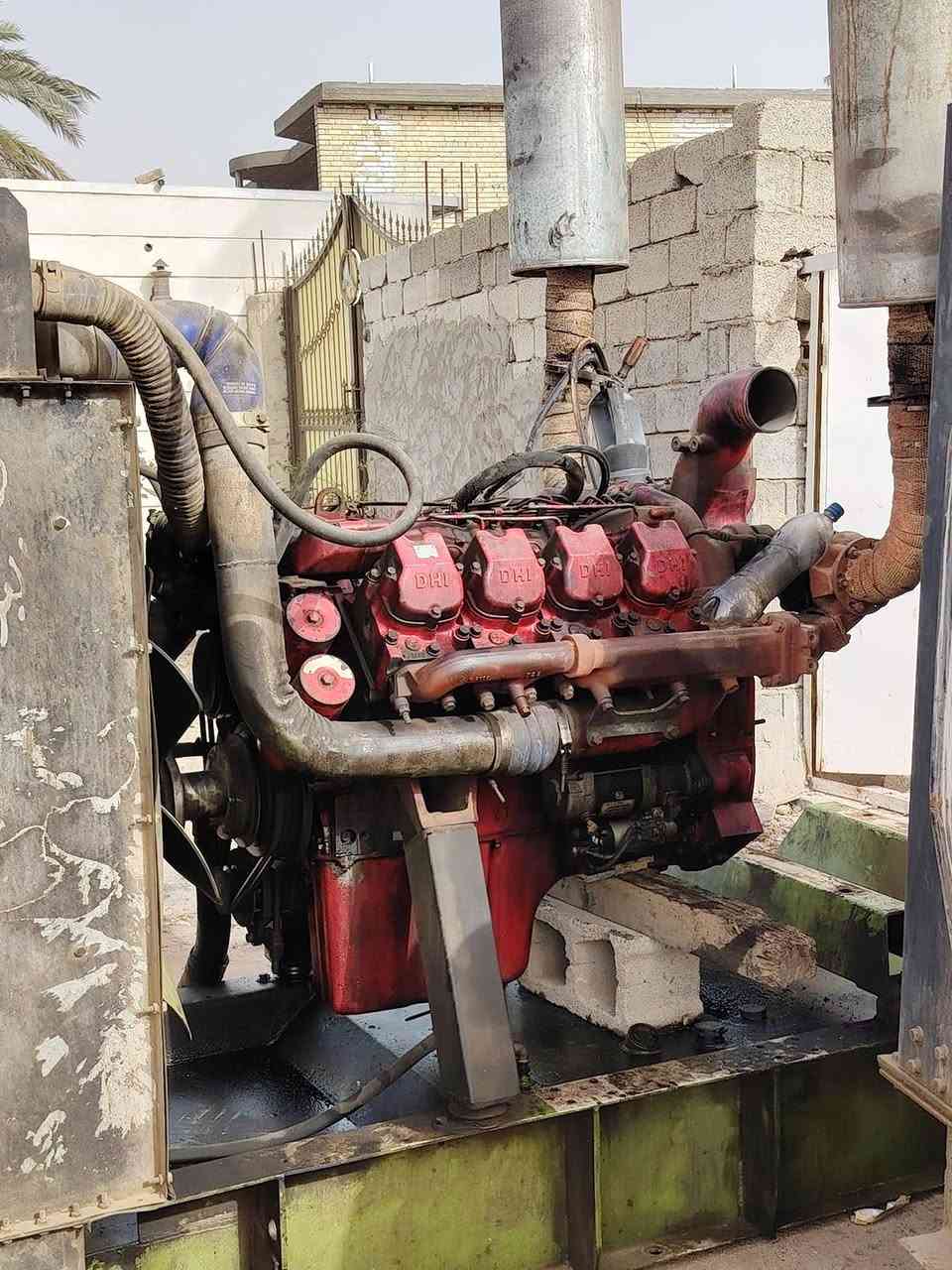 للبيع محرك دايو ٨ مع شاصي وراديتر وصالنصات وجميع التفرعات الموجوده بالصور
رقم الهاتف ***********
