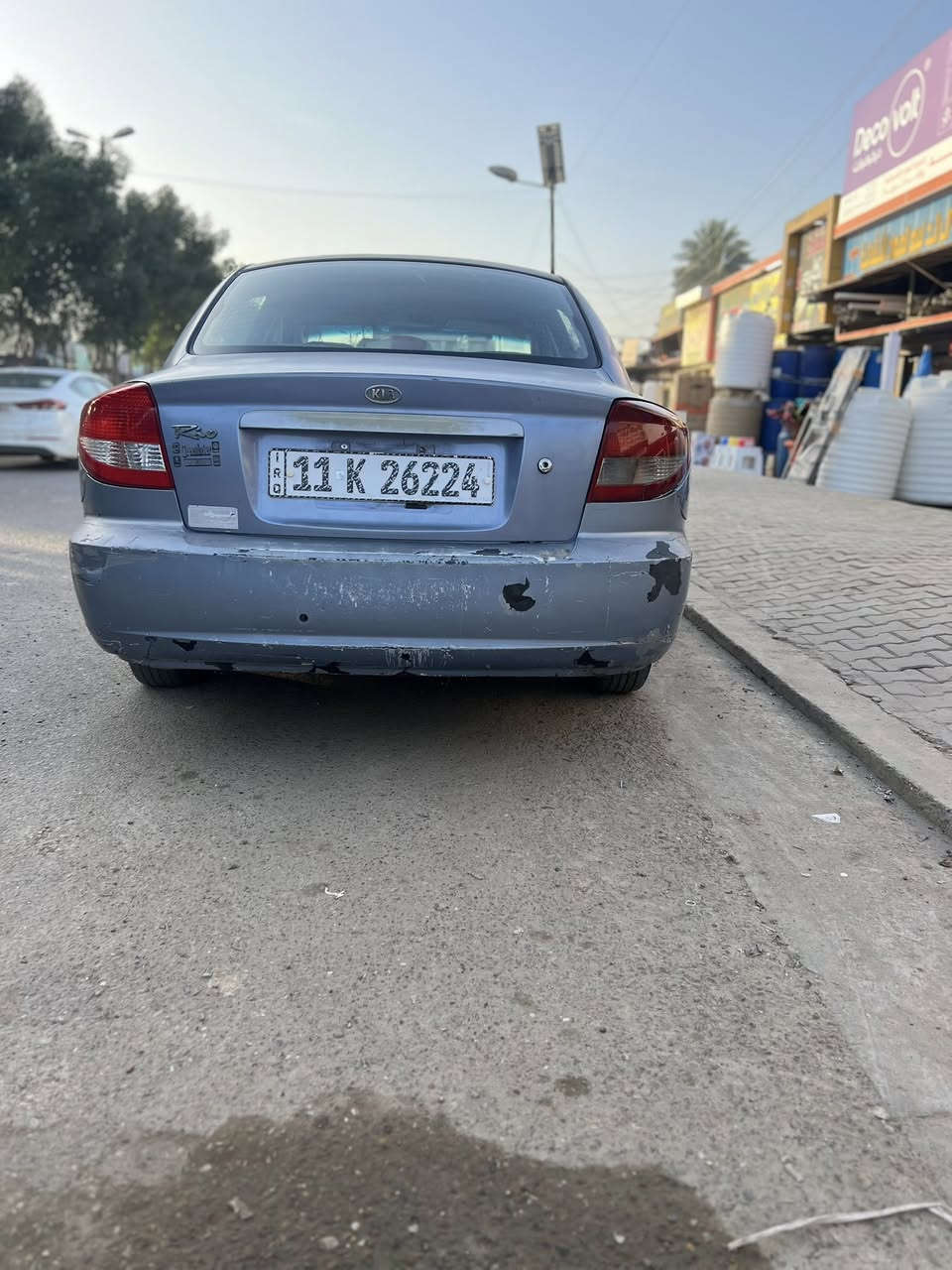 سلام عليكم.. كيا ريو موديل 2003 كير عادي بلاد شركه كير ومحرك بحاله جديده صدر امامي خلفي جديد كهربائيات كلشي شغال داخل نضيف حيل  سياره جاهزه وخير من الله رقم بغداد انكليزي سنويه جديده تحويل مباشر السعر 30$ وبيها مجال للشراي يتصل وبي خير ويدلل مكاني بغداد المحموديه الرشيد رقمي (***********) —(***********)
