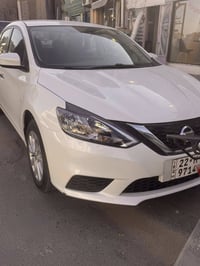 نيسان سنترا ٢٠٢٤ ماشيه 12239 بيها ظربه بل باب خلف السايق  بدون تصليح  ...