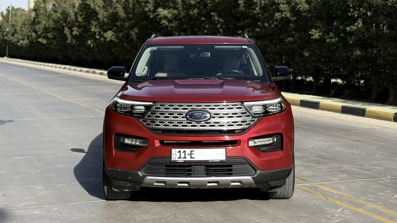 فورد اكسبلورر 2022 رقم بغداد مشروع وطني بأسمي
محرك اربعة سلندر 2.3T
فئة لمتد 
بنوراما
كامرات محيطية 
رادارات محيطية 
انارة محيطية متغيرة
مقعد السائق والراكب كهرباء 
المقاعد الخلفية كهرباء 
مري شفط 
ستيرن كهرباء
مقاعد سياحي
ماشية 41,000 كيلو ( 25,000 ميل )
  
السيارة استيراد على ايدي كل غراضها وكل قطعها اصلية بلادية مابيه اي شي تجاري ارضياتها الاصلية موجودة وسبير موجود جاهزة من كلشي مابيه اي نقص 

مكينة و كير و دواخل كفالة 

حادث جاملغ خلفي جهة سايق وشوية من الجنطة بدون ايرباك بدون تبديل كلة رجع عالبارد 

سعرها 28,500 وبي مجال 

استفسار خاص او واتساب ***********
