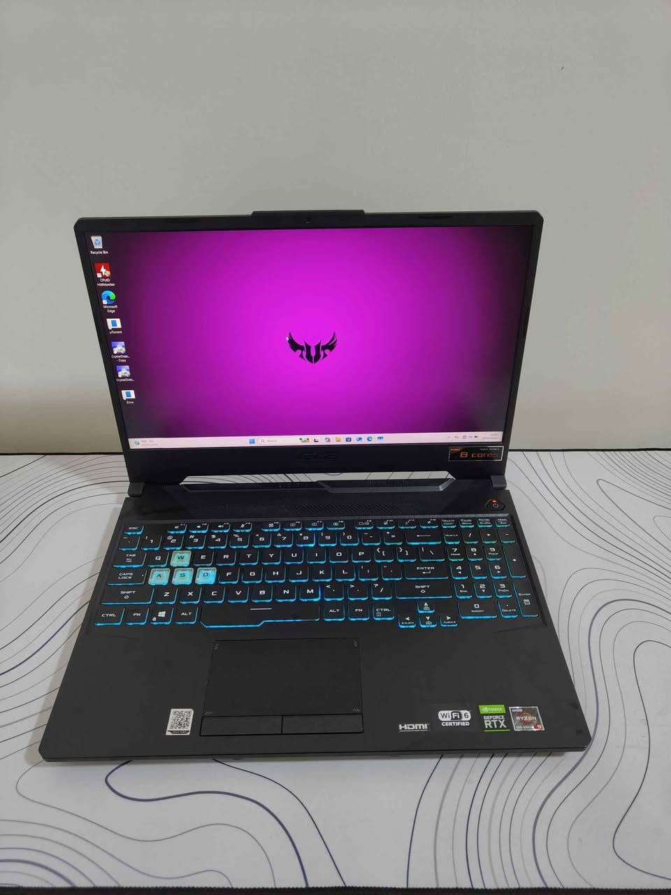بەرهەمێکی زۆر بەهێز و ناوازەی بواری هەندەسی و گەیمینگ و دیزاین بەردەستە لامان بە نرخێکی زۆر گونجاو تایبەتمەندی زۆر بەهێز.
1,050,000
__
منتج خاص جدا و قوي للاعمال الهندسي والتصمیم والالعاب بخصائص عالي جدا.للطلب اتصل بارقامنا او قم بزیارة مکتبنا.
1,050,000
ASUS TUF F15

RYZEN 9 5900HX 8CORE UPTO 4.9Ghz (i9 13TH GEN)😮‍💨
NVIDIA RTX 3060 6GB GRAPHICS GDDR6
16GB RAM DDR4 3200MHz 2X8GB 😱
512 SSD NVME PCIe GEN 4 X 4 AND 2ND SLOT😉
240Hz FHD SCREEN WITH ADVANCED OPTIMUS
15.6 INCH IPS DISPLAY ANTI-GLARE NVIDIA G-SYNC
WINDOWS 11 HOME ORIGINAL

LAPTOP+CHARGER+FULL BOX
CLEAN %99

 PRICE : ١,٠٥٠,٠٠٠
PHONE / *********** - *********** حلبجة, السليمانية
