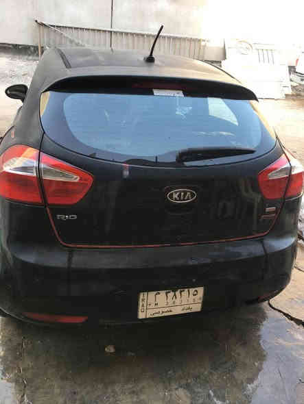 كيا ريو وارد امريكي هاج باك موديل ١٣ لون اسود محرك ١٦٠٠ جي دي اي سياره جارده تحتاج صبغ جاهزه كير محرك  تبريد بسمي سعر ٧٥ وبيها مجال  مكان سياره بغداد حي الحسين للاستفسار الاتصال ع الرقم ‏‪***********‬‏ بغداد
