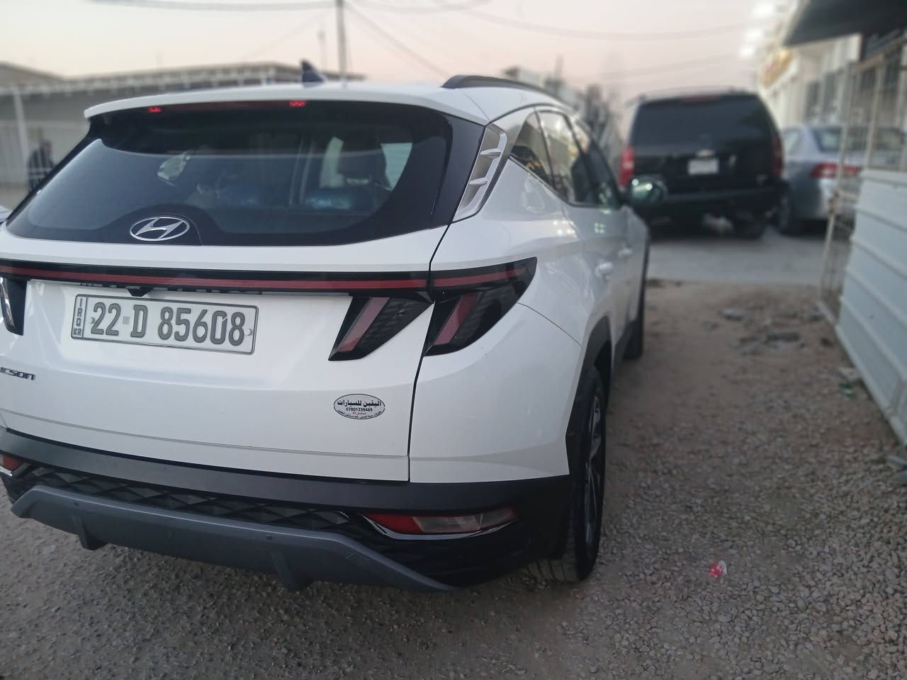 للبيع توسان ٢٣ ماشيه ٨٣ كفاله عامه فول عدا الفتحه السعر ١٩٠ وبيه مجال مكاني نجف ***********
