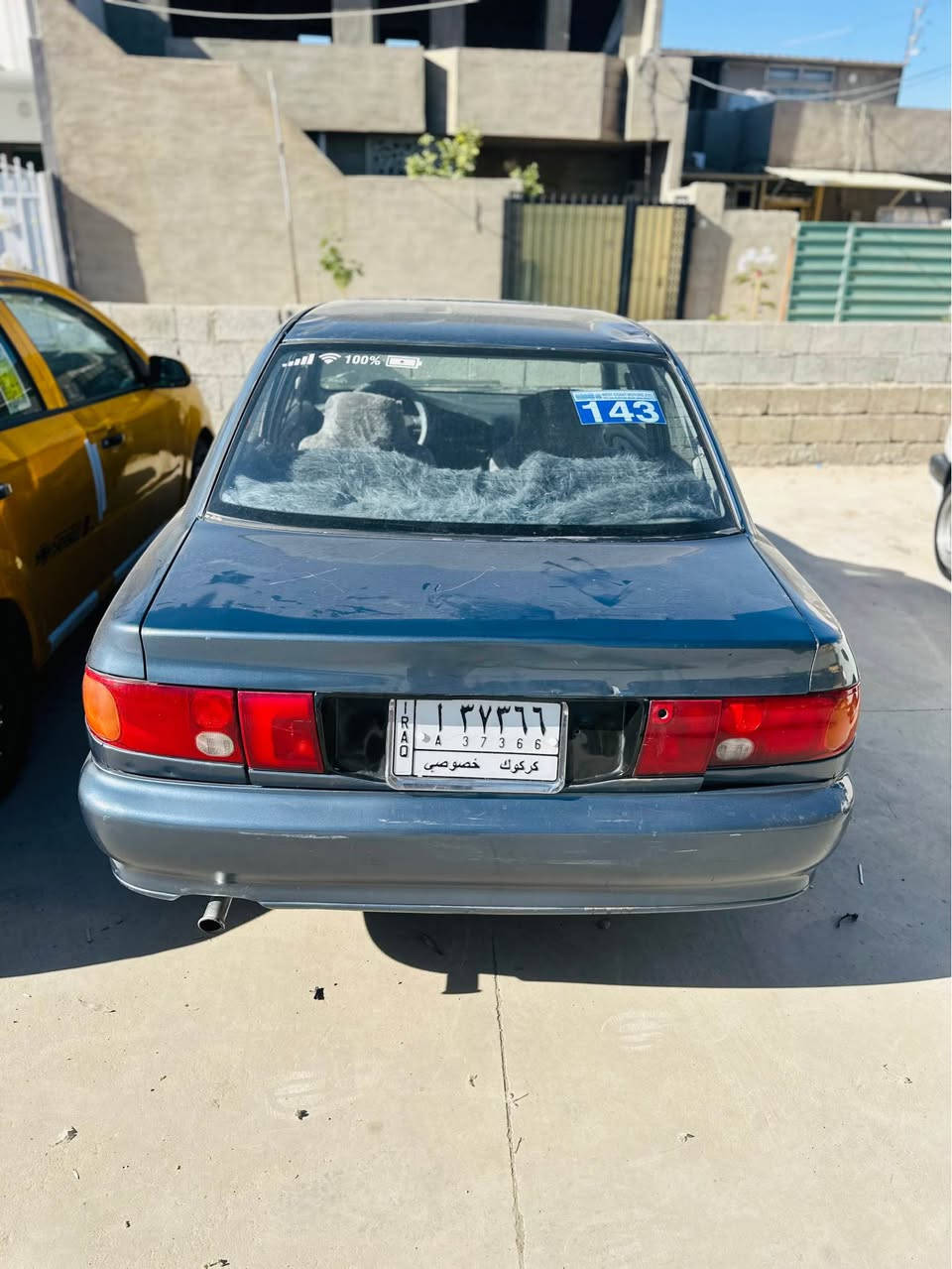 لانسر موديل ١٩٩٣بدون ضرر رقم كركوك سنوي عاج صاقطه بيها كوبون بانزين محرك و كير بل شرط كهربئياته كله شغال صدر و تايراته جديد سعر٢٥بيها مجال مكان كركوك ***********
*********** كركوك, العراق
