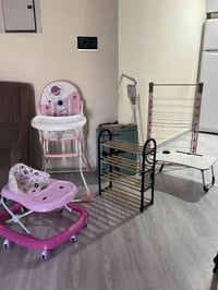 ✈️📣بداعي السفر اغراض للبيع  كل الأغراض+ حقيبة العاب كبيرة للأطفال + مع...