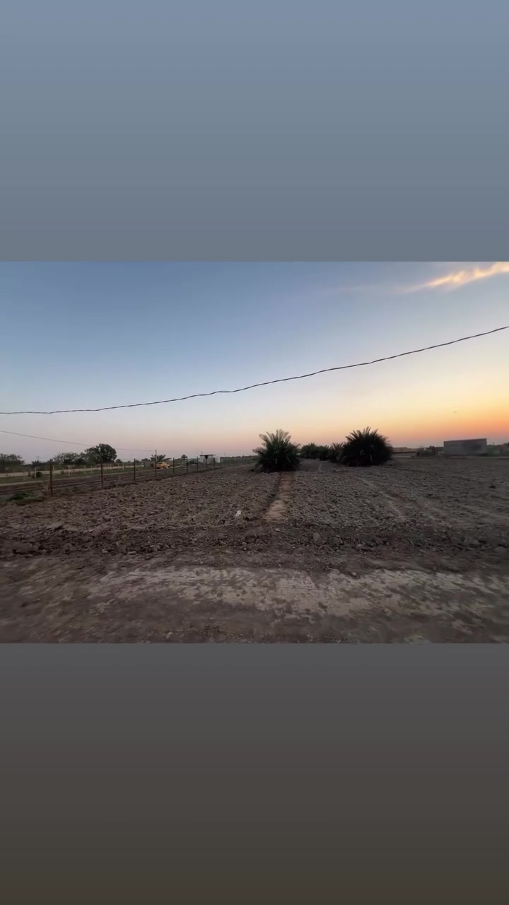 السلام عليكم دونم زراعي 2500م الديوانيه طريق السنيه نزله معمل غاز الأمين تبعد عن شارع العام كيلو واجهه الأرض 38نزال 66 ماء كهرباء بسمي مداور مباشر سعر 30
***********
