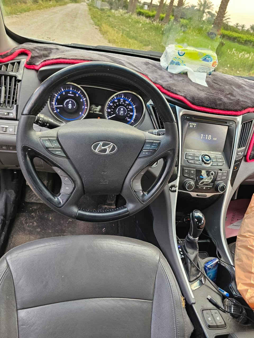 سوناتا ٢٠١٣ وارد امريكي محرك 2400 بانزين لمتيد يعني فول مواصفات كصة جنطة شغل درجة اولى كفالة عامة عدا شخط بالجاملغ الايمن ورولة قايش متوئمة ارقام وسنوية سليمانية سيارة خير من الله السعر ٤٨ مكاني بغداد .. مو شراي لا اتعبني فدوة اروحلك ***********
