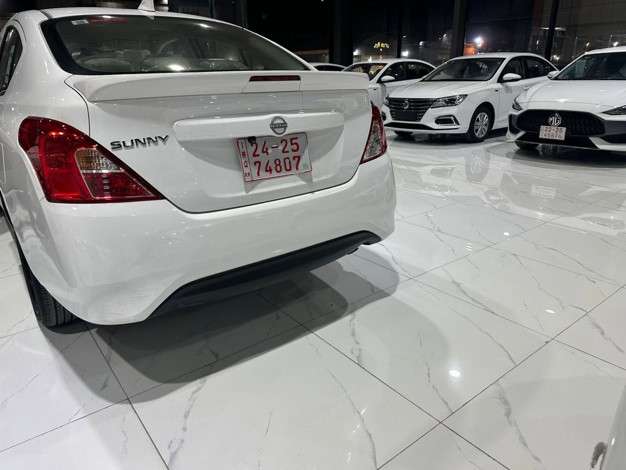 🚘 تم وصول وجبة جديدة 🚘
نيسان سني
🆕 موديل 2025

🛡️ ضمان السور:
✔️ 3 سنوات أو 100 ألف كم
✔️ الضمان شامل جميع المحافظات

✨ الحالة: زيرو صفر
📄 وكالة + تحويل عقد مجاناً
🔢 مرقم – رقم أربيل الدولي الجديد

⚙️ المواصفات:
• سبايدر
• بروجكتر
• شاشة لكزز
• دبل ريمونت
• بليته زرقاء
• شباك جديد
• علامة جديدة

📍 المكان: بغداد – الكرادة

📞 للاستفسار:
***********
