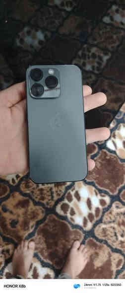 ايفون 14pro 
الذاكرة 128 
 بطارية 100 مرفوعة 
دبل سيم
جهاز كلشي ما مبدل ضمان حاسبة
التواصل  واتساب ***********
السعر 600 ومجال  ومراوس  بايفون
