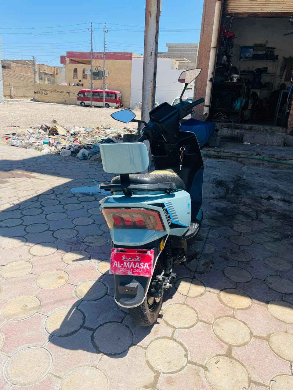 سلام عليكم من رخصت الادمن للبيع موطور الماسه موديل2024

سته بطاريات فول جدد

تحكم ستيرن

تايرات جدد

كلوب عالي ناصي لد

اشاير يمنه يسره لد

سرعه ميه قافل كير ثالث

عقل رياضي

ملف 3000

موطور الشلعه مالته تاكل التبليط وترايك ووين ما يعجبك

يمشي 50كيلو بل شحنه الوحده

موطور فقط بريك امامي واكف وشاشه تكطع واير مزلوغ فقط 
السعر 700وبي مجال للشرايه بيك خير وتدلل

الرقم ***********9
مثبت سرعه 
تايرات رياضيه
