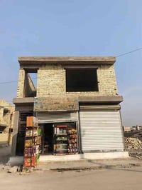 بناية للبيع المساحة 105 ركن تحتوي محلات 2 العنوان الشعله الدوانم خلف ا...