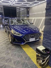 سوناته ٢٠١٨ امريكي  مكينه 2400 فول عده الفتحه  كشن كهرباء بصمه ابواب و...