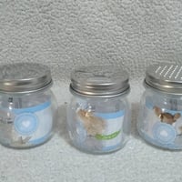 سيت ٣ قطع • زجاج الماني • مبراشة وقطاعة ومملحة