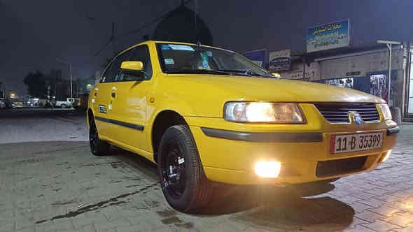 سلام عليكم سمند موديل 2011رقم بغداد نكليزي مصفره هيه و غرامات و سنويه لغايه31 مكينة و كير جدد صدر امي خلفي جديد تخم تاير قبل يومين شديته دوشمه بل نواب جديده سلف و داينمو و باتري جدد كهرابايات كله شغاله سياره مكفوله من ضربه و صبغ مكفوله تبريد ثلج تدفه  مكاني بغداد مدينه الصدر سعر 45و بيه مجال ***********
