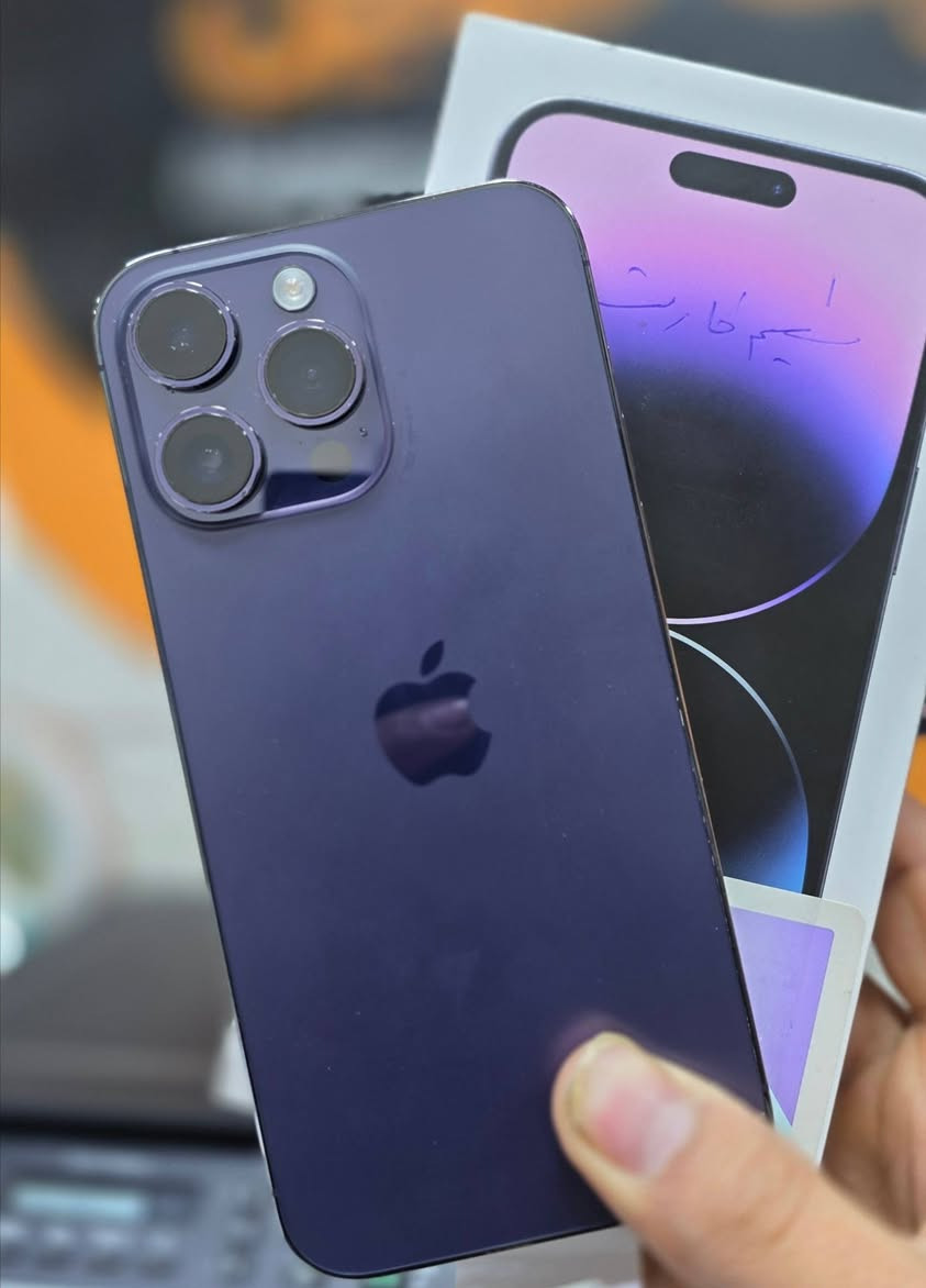 ايفون 14 برو ماكس
شرق اوسط ضمان ABM

ذاكره 256

بطارية 85

نظافته 100

ضمان فحص 48 ساعه
العنوان العروبة الفلكة الحجرية الاستفسار ***********

بيع وشراء وامراوس اجهزه  

بيع نقد أو قسد ماستر الرافدين
