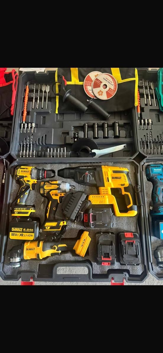 🛠️عالم العدد🛠️
🚨سيت العدة جوكر ماركة(miloke)🚨

احدث نوع المضلع✌️

🛑دريل شحن همر🛑

ضد الصدمات 💪

٩٨٠دورة بالدقيقة💪

نظام بروشلس مو فحمات💪

🛑كوسرة شحن 🛑

٩٠٠٠دورة بالدقيقة✌️

ضد الصدمات✌️

قياس الحجر ١١٥ ملم و١٢٥ ملم✌️

🛑دريل لقم شحن🛑

١٠٠٠نيتون 👍

ضد الصدمات 👍

🛑دريل عادي شحن🛑

١١٥٠دورة بالدقية🫡

طوبة حديد 🫡

مواصفات كل جهاز اكثر تفصيل داخل الفديو داخل الفديو💪

يحتوي على 

حقيبة اضافية قماش🫡

حجر قطع😎

براين للدريل الهمر😉

لقمة قياسات مختلفة🤯

 قطع لبة دريل😧

سعر السيت ب 135 الف والتوصيل مجانا داخل الموصل 

للطلب والاستلام الرقم ***********
