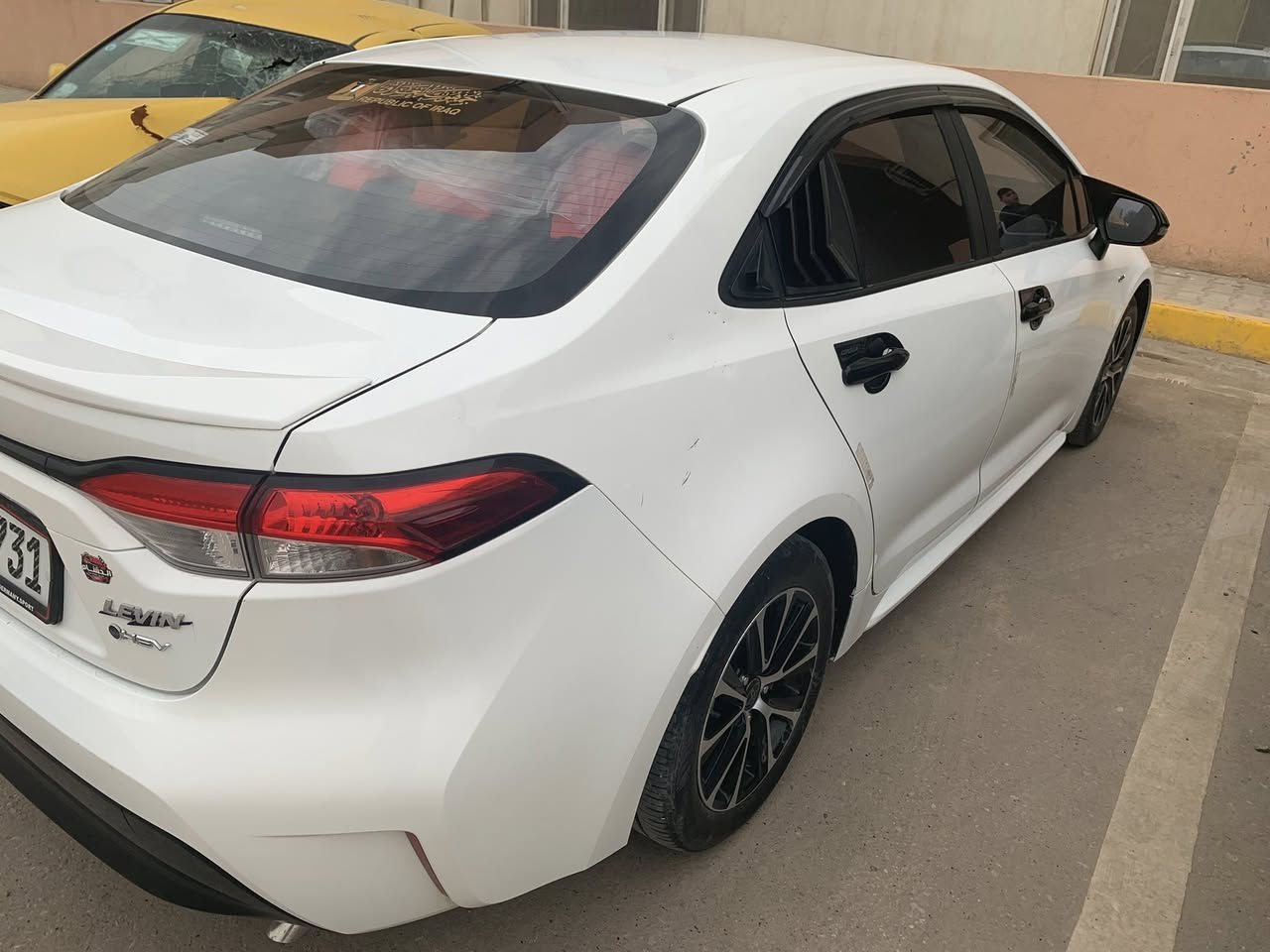 كوريلا ليفين ٢٠٢٥ صيني
ماشيه  30 الف قابله للزياده

السياره فول مواصفات فتحه سقف

كرسي السائق كهربائي

الكشنات احمر واسود

مغلفه ارضيه وصندوق

وباقي المواصفات معروفه

ملاحظات

بيها فقط جاملغين الخلفيات 

خلف السايق  طعج

وخلف الصدر نكرات 

الضربات فقط ساحبهن ممصلحات

اثر خباثه مو ضربه

وبيها  شخط بسيط باب الصدر بلتضليع 

وتكحيله بلدعاميه الاماميه وطخه بلدعاميه  بلحافه

والدعاميه والبنيد بي تنكير قليل مال حصو 

والدعاميه الخلفيه ايضا تكحيله

رقم بغداد باسمي 

العنوان بغداد   حي الوحده   

السعر ١٤٣  ورقه بيها مجال بسيط


**إذا كنت صاحب هذا الإعلان وتريد حذفه لأي سبب، رجاءا أرسل رسالة إلى الدعم الفني**