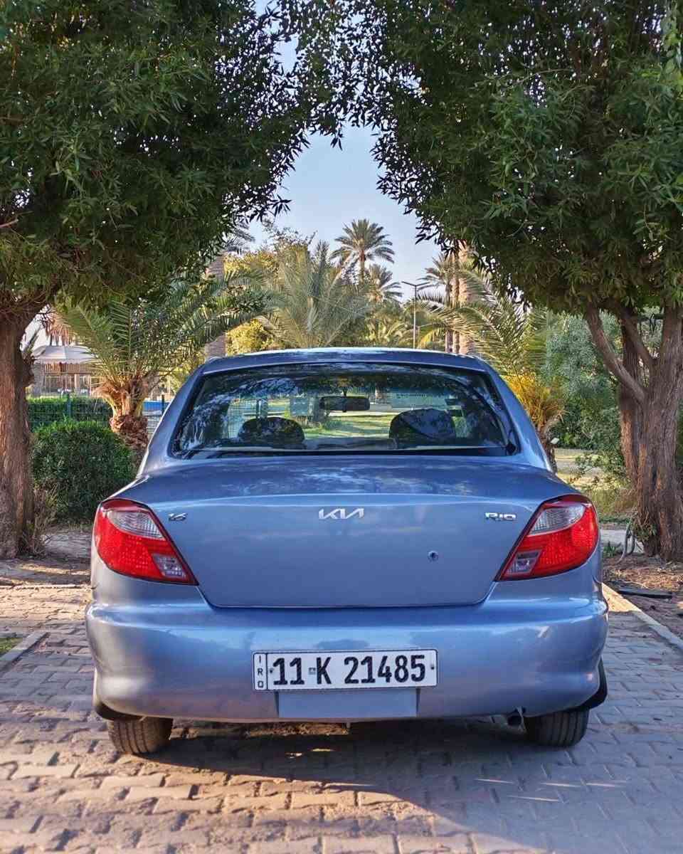 عشاق الكوري القديم والي يدورون سياره على كد فلوسهم 

كيا ريو موديل ٢٠٠٣ رقم بغداد انكليزي باسمي مباشر بشرط التحويل 

مكينه ١٦٠٠ وكير اوتوماتيك خير من الله 
صدر امامي خلفي نظيف دواخلها صاج كلش نظاف ومتعوب عليها بطاينها جدد وياها شاشه ونظام صوتي كلش حلو 

كهربائياتها كامله والحمد لله السياره عليها دوشمه جديده

ملاحظه :- التبريد عاطل 

السياره مصبوغه عام للجماليه فرن درجه اولى بدون اي ضربه قوية وبالحقيقه نصبتها وصبغتها كلش حلوه 

السعر :- ٤٧ ورقة وبيها مجال للطيبين
العنوان :- بغداد / قرب مرور الكاظميه
الاتصال :- ***********

وبالعافيه مقدما على صاحب النصيب بعد الفحص والاتفاق يتم تحويل السياره مباشرة مابقيها بأسمي وربي يرزق الجميع ❤
