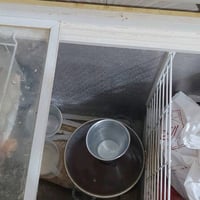 مجمدة ١٤ قدم فوول تجميد بالصورة ماكو ثلج لان منظفيها اخذوها وشوفوا اما...