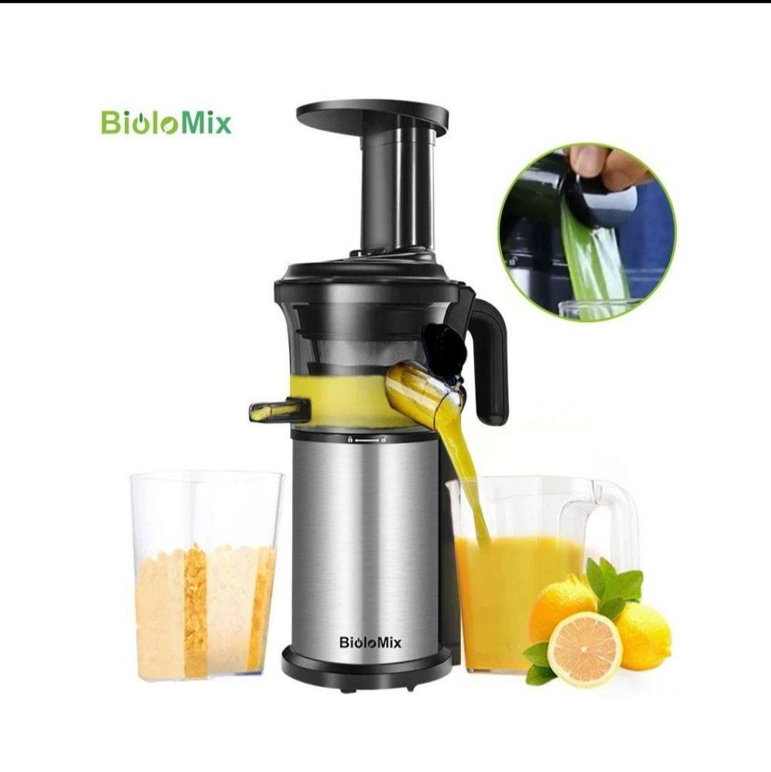 عصارة BioloMix موديل SJ-023
Slow Juicer أصلية جديدة بالكامل ✨
قدرة 250W وعصر بطيء يحافظ على الفوائد والطعم الطبيعي
مناسبة للفواكه والخضار وتفصل اللب عن العصير تلقائياً
هادئة وعملية للاستخدام اليومي وسهلة التنظيف
تجي كاملة ويا الكارتون والملحقات
خلي سعرك وبالعافية🤍


**إذا كنت صاحب هذا الإعلان وتريد حذفه لأي سبب، رجاءا أرسل رسالة إلى الدعم الفني**