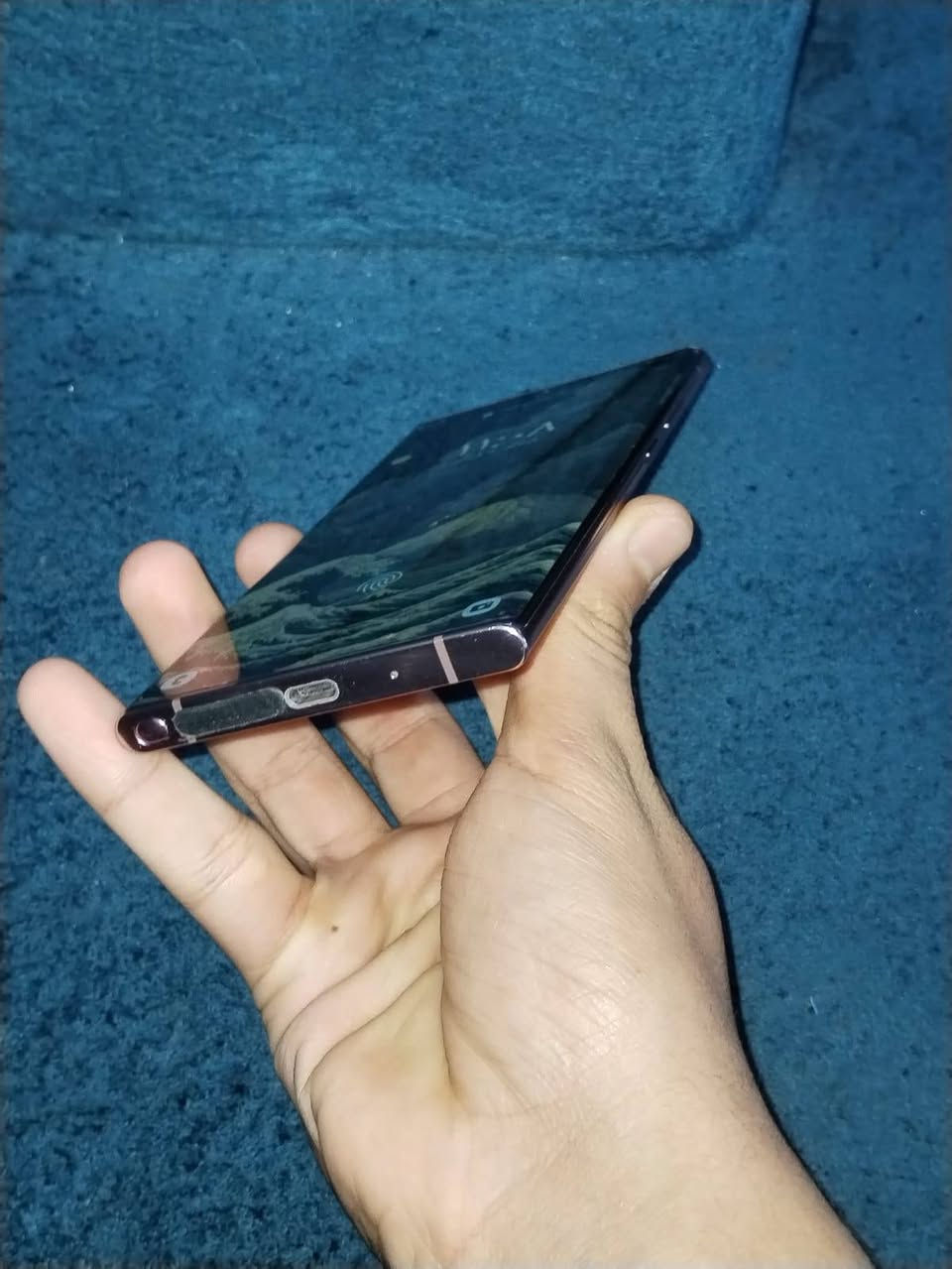 سلام عليكم سامسونك نوت 20الترا
التلفون جديد بمعنى الكلمة  شخط ما بي وهاي الي عل شاشة لزكة بس مو كزاز لايلولن قوي فتحتته ورجعت شديتة وهيج صار شكلة الشاشة جديدة ولضهر جديد كامرات جديدة زلغ مبي التلفون مكفول قلم سماعات مشدود فلتر بيها ما بي قطرة تراب تلفون كلش جديد يدعم الشحن السريع ويدعم الشحن واير لس 
ذاكرة 256
ببجي 90فريم
التلفون ما بي شخط واحد مابي ملحقات فقط كفر شفاش 
مكاني بغداد الشعب 
سعر التلفون 470وبي مجال قليل او مراوس دز تلفونك بل تعاليق


**إذا كنت صاحب هذا الإعلان وتريد حذفه لأي سبب، رجاءا أرسل رسالة إلى الدعم الفني**