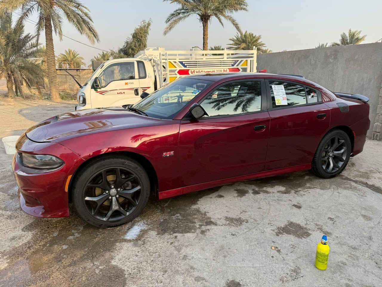 السلام عليكم
للبيع أو مراوس / سوناته او /K5

جارجرSXT محدث بل كامل SRt

اصل2018

رقم بغداد الجديد الدولي

بيها/جاملغ وربع البنيد /بدون دواخل +بدون دواخل  

صور الحادث موضحه +بالمنشور

گير+ محرك+حداديه كفاله كفاله

المواصفات /سياره

1-مكينه 6v 3600

2-تحكم استيرن كامل 

3-كامره خلفيه دواره 

4-شاشه جبيره  🖥️

5-نظام Apple car play /نظام أبل كار بلاي

6-نظام Sport /نظام رياضي

7-توويل  

8-قطعتين تبريد + تدفئه +تبريد ثلج

9-كروز سرعه ( مثبت سرعه )

10-حساسات بلاديه 

11-كير اوتو 

12-تشغيل عن بعد  

13-كشن كهرباء

14-ويل 20⭐️ 

15-تخم تاير خلفي 20/45/275

أمامي20/45/255

16-منظومة زنون

السياره نضيفه ومصروف عليها 

مابيه اي نقوصات .

منظومه بانزين ودامة كاملة 

مكان السياره /بابل للاتصال ***********
