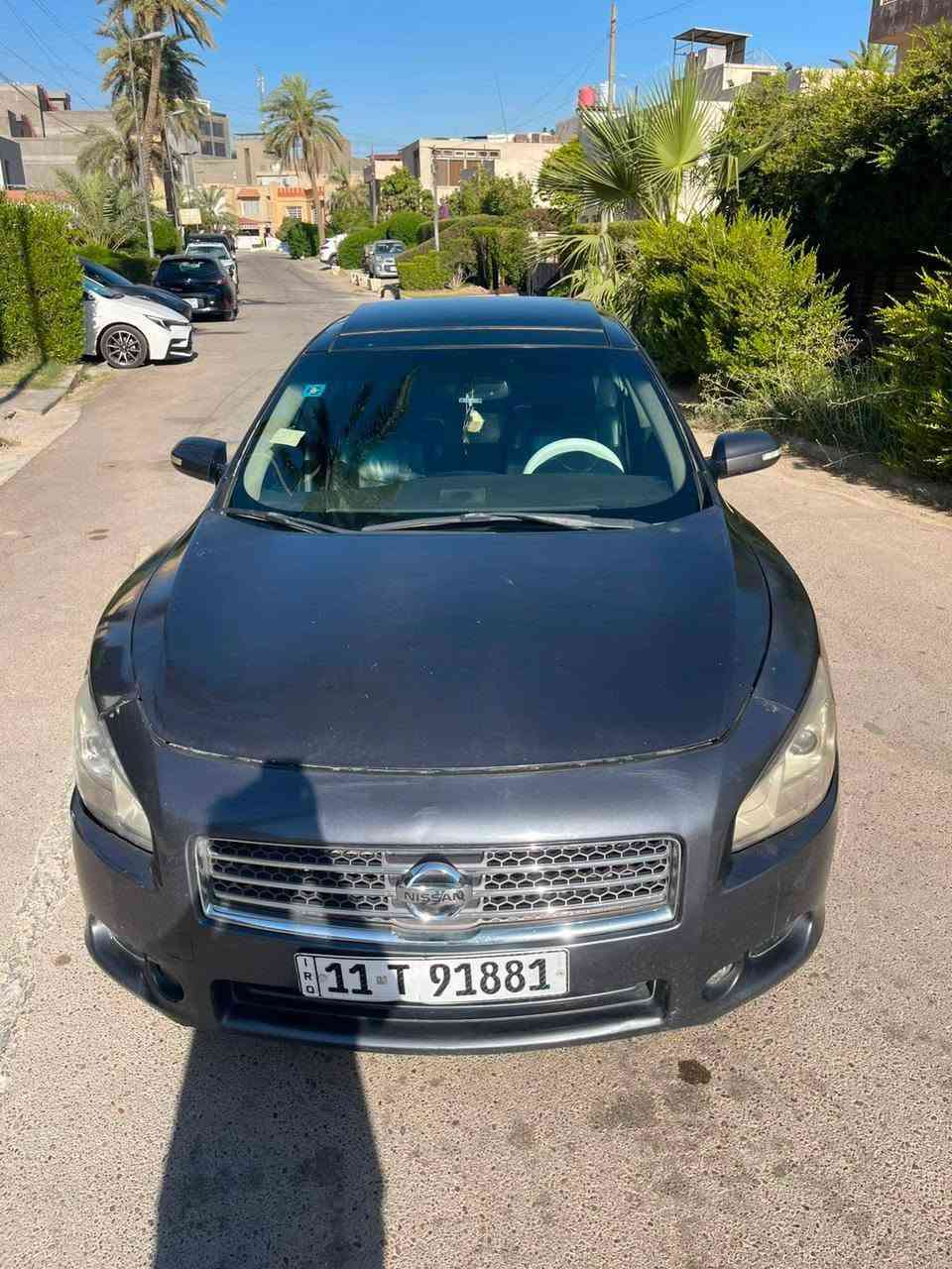 السلام عليكم
نيسيان ماكسما (2012 Platinum )
يعني اعلى موصفات بالنيسان كله  
اعلى فئه 
-محرك (3.5L/V6) +300hp 
-نظام صوتي من 11 سماعه BOSE 
-فتحه سقف بلوراما 
-كشنات جلد حظن 
-كشنات كهرباء 
-تدفئه تبريد كشنات 
-كشنات الخلفيه جلد VIP 
-تدفئه بالستيرن 
-بصمات دخول ذكي 
-برده خلفيه
-اضائه اسفل الدوس الخارجيه 
-تعتيم بالمرآه الوسطيه 
-شاشه انفنتي 
-اشاير بالمري الجانبية 
-نزول المرآه عند الرجوع للخلف
-كامره خلفيه 
-مثبت سرعه 
-تحكم ستيرين جهتين 
-شفتات رياضيه 
-ماوس تحكم بالشاشه 

بعد بيه هواي موصفات ماذكرهن 
السياره بدون حادث ✅ 
ماشيه 112 الف فقط ✅
محرك  مكفول برغي مامفتوح ✅
كير بلادي ع شرط ✅
سياره عليه ادامه كامله لمنظومه الاحتراق كامله ✅
تخم تاير جديد✅
تدفئه تبريد ✅
رقم بغداد الدولي باسمي  تحويل ثاني يوم +داخله هزه بشهر الواحد يعني ميحتاج هزه ✅
سعره 83$ وبيه مجال 
مكاني بغداد الدوره


**إذا كنت صاحب هذا الإعلان وتريد حذفه لأي سبب، رجاءا أرسل رسالة إلى الدعم الفني**