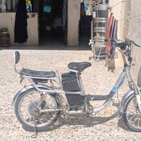 دراجة شحن • تبديل بطاريات • محافظة بابل