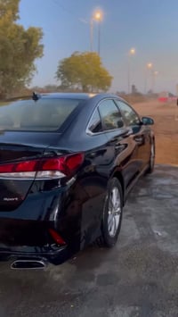 سوناتا 2018  فئة sport فول مواصفات بصمه تشغيل بصمه ابواب تدفئه كشنات ك...