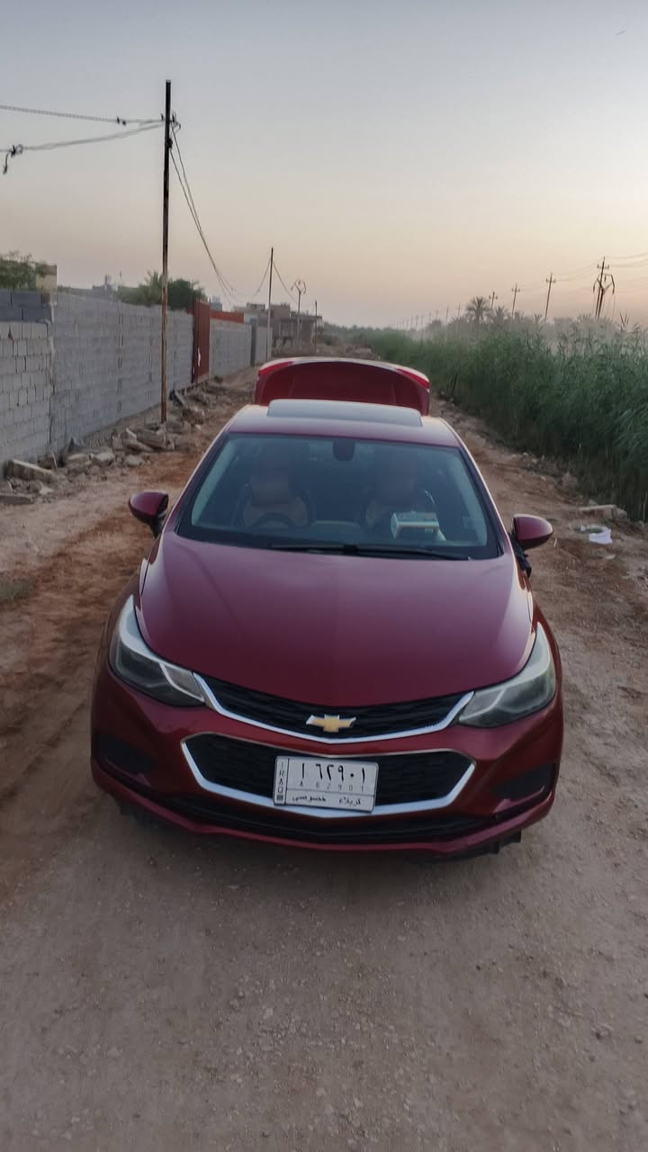 شوفر كروز مديل 2018 مواصفات LT فول واحد ع واحد رادار جانبي فتحه سقف صدر امامي خلفي جديد تحكم ستيرن مثبت سرعه شاشه كامره رقم كربلاء شاشه اعطال حادث بابين جهت السايق بصمه اربع ابواب مع بصمه عدد2 لون ماروني كرزي بسمي السياره محرك 1400 تيربو تشغيل عن بعد باتري جديد  دايرات جدد ماشيه 117km داخل مخمل كرسي كهرباء  حاليا بس تبريد ما يشتغل بي مشكله بس السعر 109 عنوان كربلاء رقم ***********
