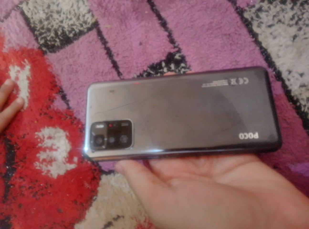 POCO X3 GT
ذاكره 256
جهاز نضيف كلش مال العاب وتصوير بوبجي 90 فريم سلاسه قويه اتصال صوت تكنيك كله مكفول بطاريه تضل 4 ايام سعره 115 وبي مجال للشراي مكاني نجف كوفه شارع المطار القديم اتصال ***********
