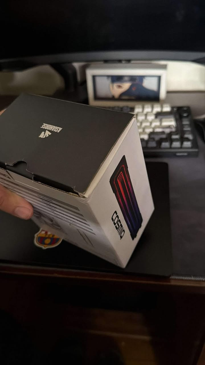 فانات AsiaHorse COSMIQ RGB 120mm Daisy Chain PWM Fan (3-Pack) هذا نوعها عندي منها كت واحد 3 فانات ب 25 استخدامها اسبوع واحد فقط توصيل ماعندي


**إذا كنت صاحب هذا الإعلان وتريد حذفه لأي سبب، رجاءا أرسل رسالة إلى الدعم الفني**