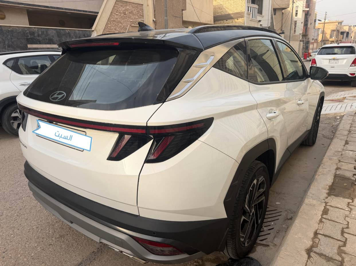 هونداي توسان 2025 سيارة فول مواصفات تو كلر تبريد كشنات جنطة كهرباء كراسي كهرباء السيارة كفالة عامة بعدهي زيرو ماشيه 7000 الف فقط  سيارة ضمان شركة الاولى تبديل دهن داخل الشركة بعدهي بلضمان رقم اربيل الدولي  مكاني كربلاء السعر 237 رقم *********** كربلاء, العراق
