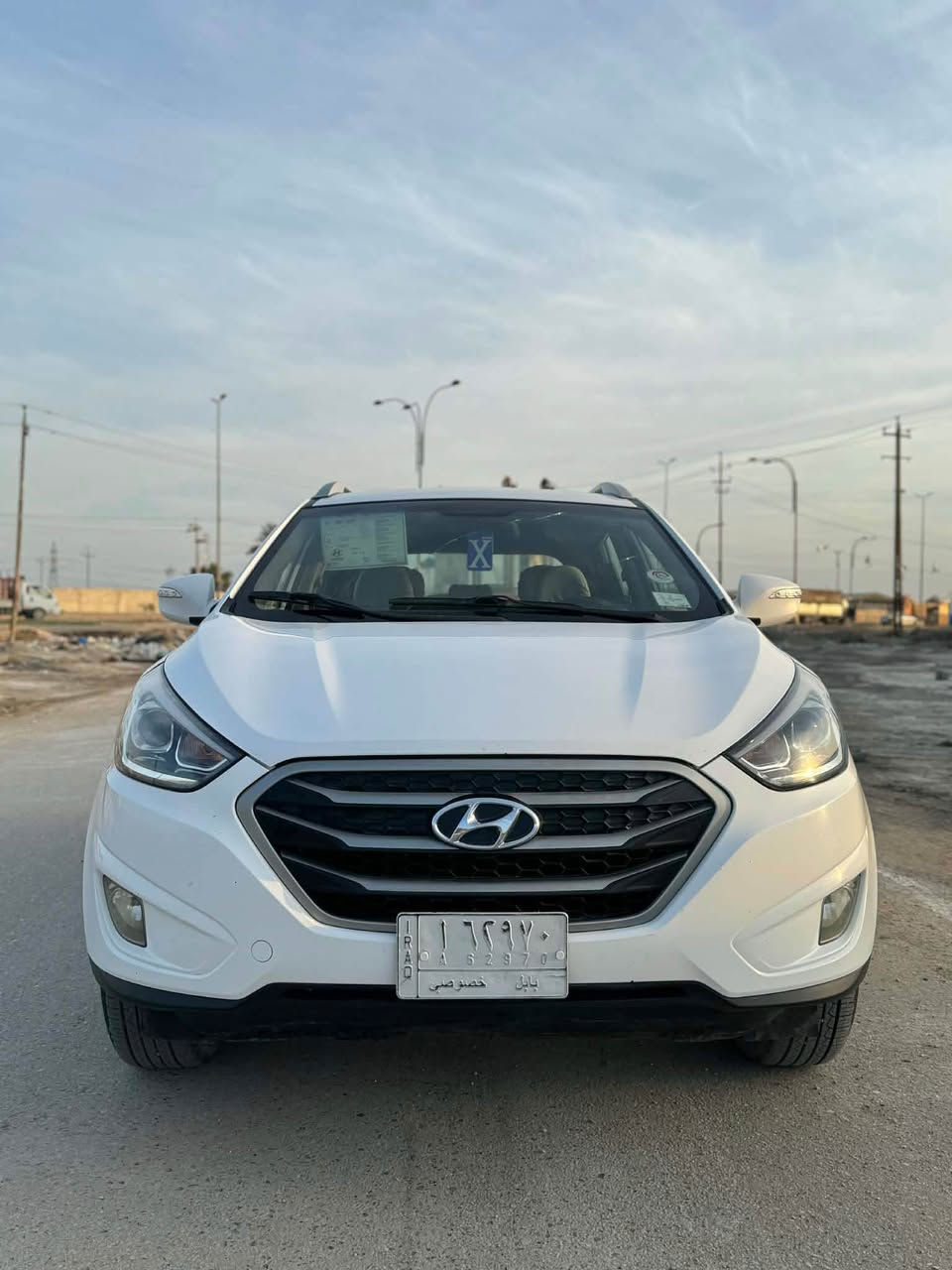 سلام عليكم 
توسان موديل 2015 خليجي كفاله عامه رقم بابل 
مواصفات الخليجي معروفه 
شاشه وكامره وتحكمات 
مكاني بابل مركز المدينه 

‭0773 647 0403‬ حلة, بابل
