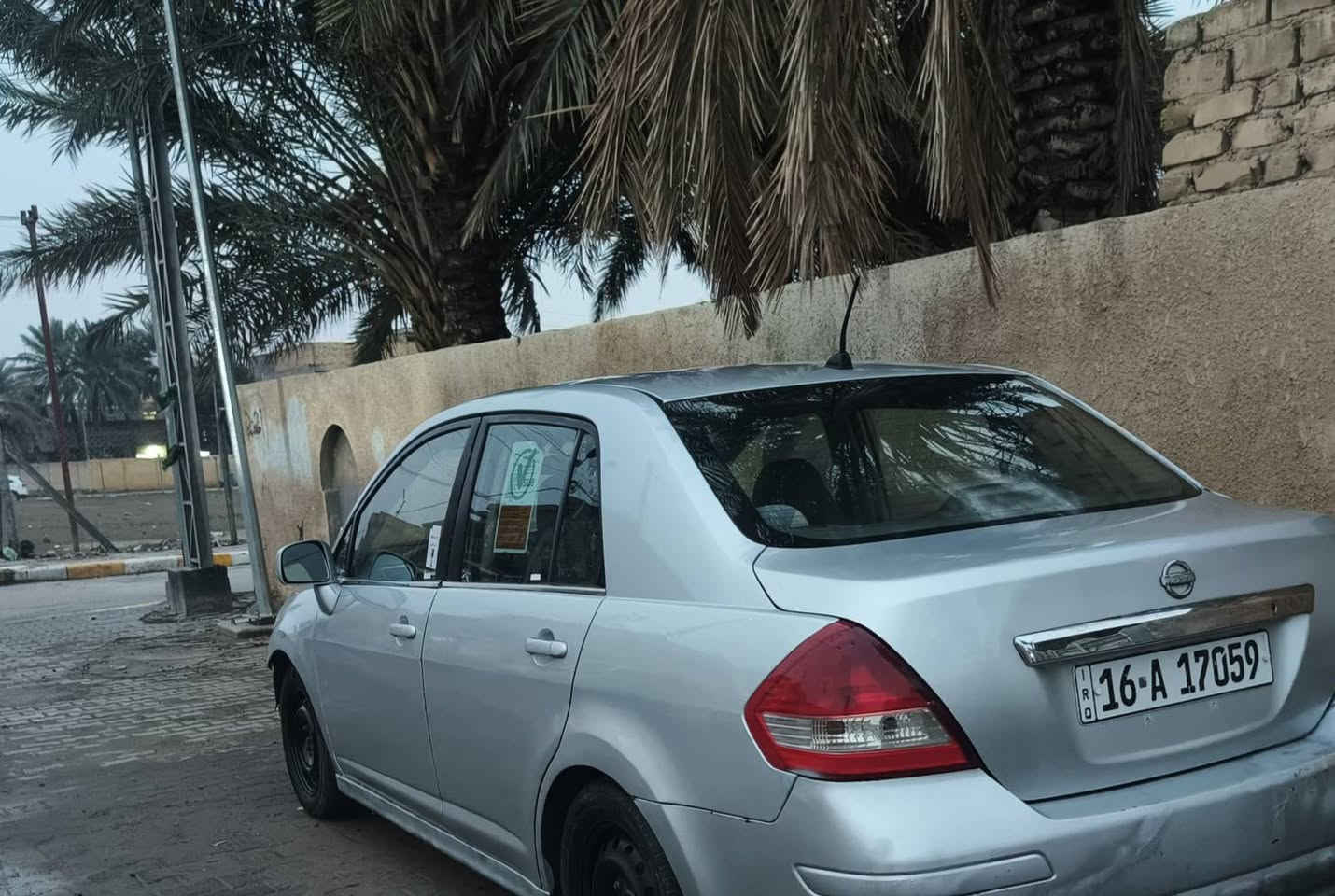 ارفع المنشور بلصلاه على محمد وال محمد 
السلام عليكم نيسان فيرسا 2008 مكينه ٢٠٠٠ كير AT
ماشيه 160 وارد امريكي مكفوله من لغد وشاصي ودواخل صبغ حزام بدون قماره 
سنويه بأسمي رقم ذي قاار تحويل ثاني يوم
گير اوتو و محرك بحاله ممتازه  خير من الله
شاشه (ملاحظه دعاميتها الامامية يم صباغ) 
مكاني كوت مركز المدينه
السعر 59 وبيها مجال  ***********
بيع او مراوس
