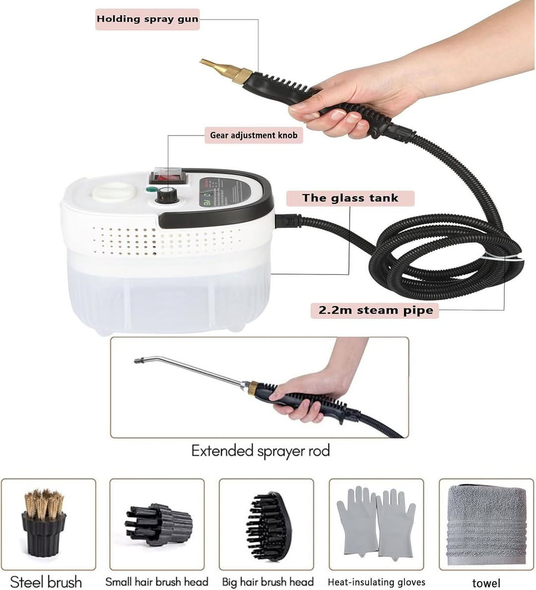 السلام عليكم متوفر جهاز تنضيف بالبخار يستخدم للمطابخ وللدواخل مال سيارات ولتنضيف المحرك بالبخار
السعر القديم 60 الف ❌ 
السعر الجديد 45 الف فقط وتوصيل مجاني داخل كربلاء 🔥 🔥
للحجز والاستفسار على الواتساب ***********
