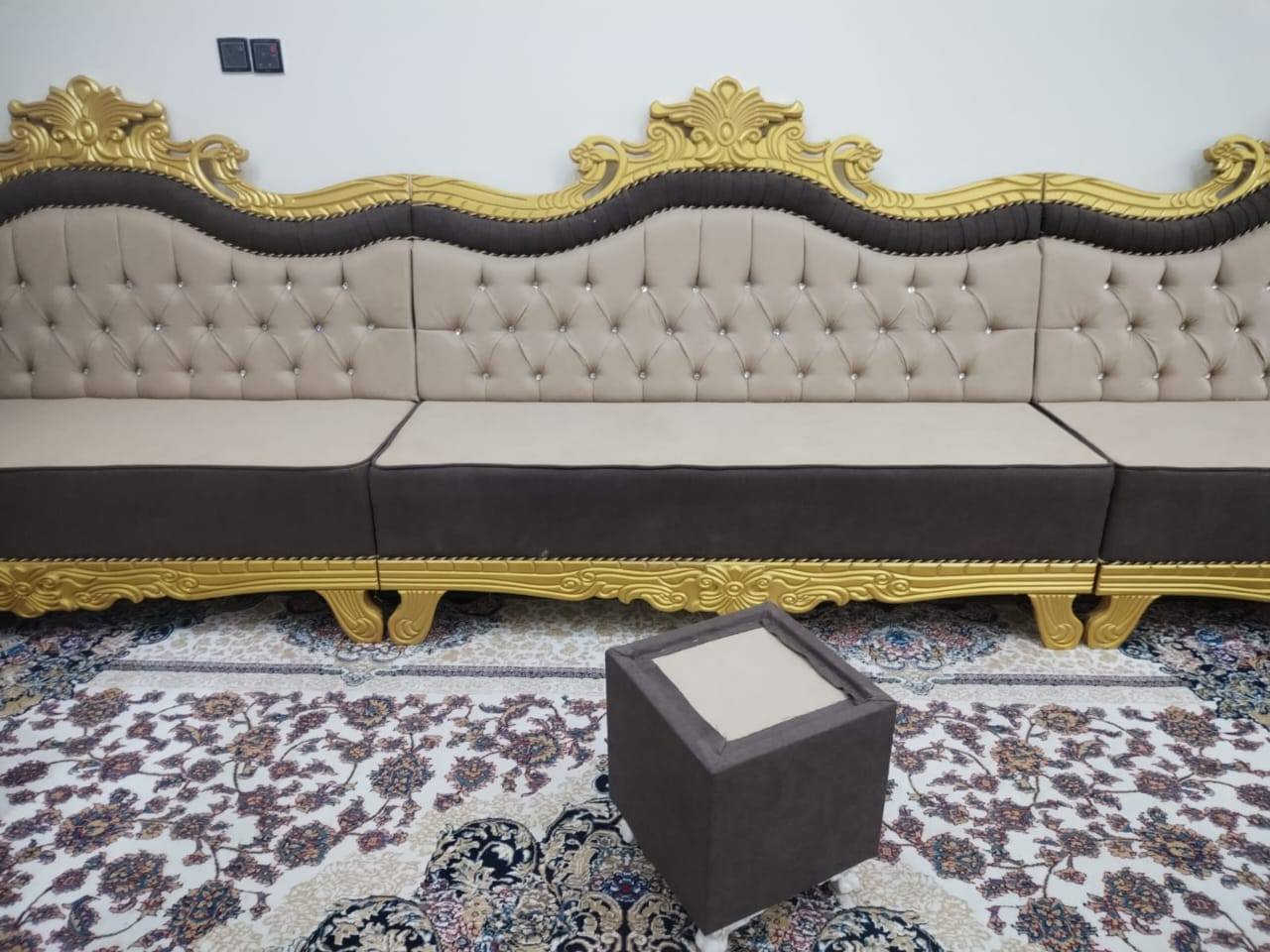 عرض لفتره محدوده من معمل ومعرض الاخوين للاثاث 
يوجد لدينا نضام اقصاد لحاملين ماستر الرافدين 
تفاصيل العمل 
القماش التركي او حسب اختيار الزبون 
و الاسفنج المميز عراقي 10سم 
الخشب جام روسي انج x انجين 
 الداير والصفاح بلوك ماليزي ١٨ملم
 المقعد  بلوك ملايزي15ملم 
ملاحظه كل المواصفات إلي وصفتها بلمنشور اذا ما تلكاها بلشغل لأ تستقبل شغلنا
ضمان حقيقي  5سنوات كل هذا بسعر 
ديوان مودرن سعر المتر100
سعر المتر تاج الملكي120
سعر المتر صاج زان 140 إلى 200 
كل الموديلات يجي وياها طبلات + مساند 
للاستفسار 
الاتصال ☎️ على الارقام التاليه 
او مراسله الصفحه ***********
‏‪078-324-89718‬‏
ملاحظه/يوجد لدينا كادر ياخذ قياسات ع حساب معمل 
يوجد لدينا خدمه توصيل بأسعار تنافسية
