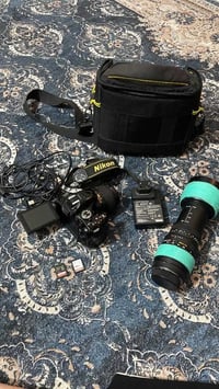للبيع: بكج تصوير متكامل ونظيف جداً (Nikon D5200) للمبتدئين وصناع المحت...