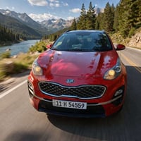 وبركاته  كيا سبورتج خليجي مكفوله للبيع او مراوس باحدث رقم انكليزي باسم...