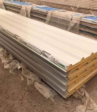 بسم لله الرحمن الرحيم سلام عليكم  يوجد ساندويج  ضد الحريق سقفي وجداري ...