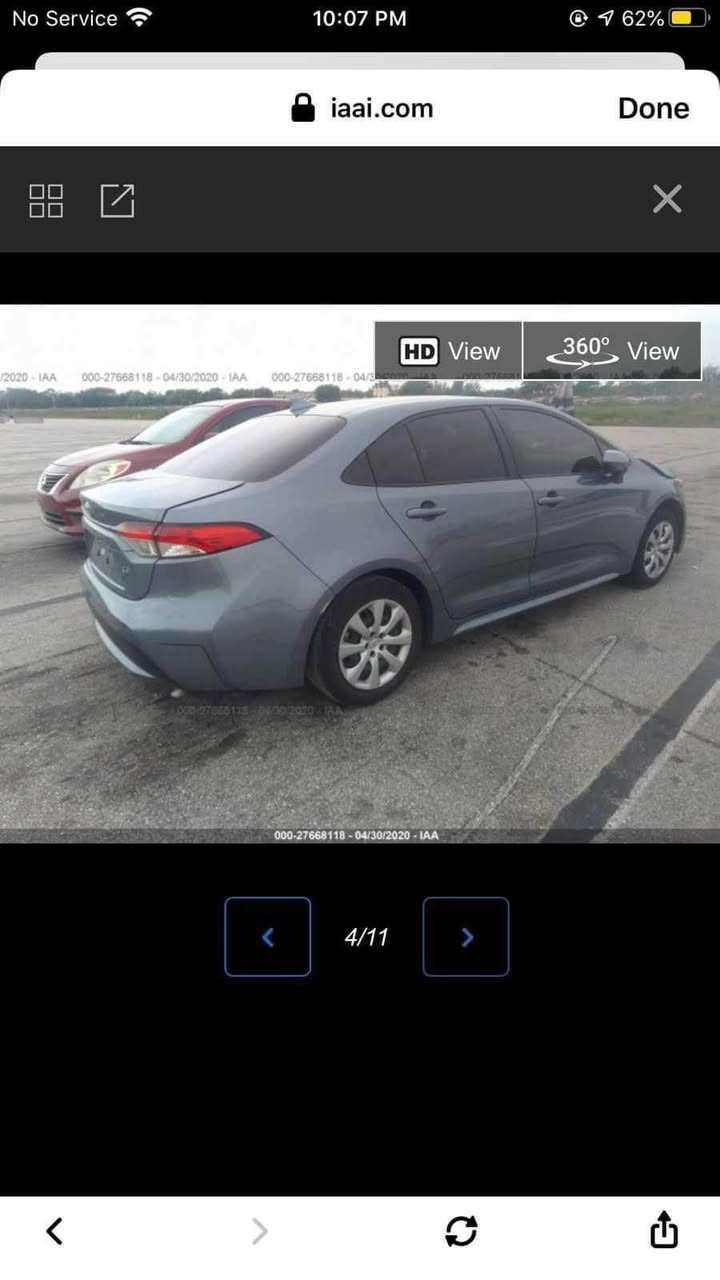 كورلا 2020 le 
مواصفات معروفه 
السياره بيها حزام  والسياره جاهزه متصرف عليها ربع 
باتري جديد صدر جديد تخم تاير وتخم ويل جديد 
السياره جاهزه ربع متصرف عليها  السعر118$وبيها مجال رقم بغداد باسمي 
مكان السياره بغداد البياع  *********** يوجد واتس اب  غير متواجد عل الفيس
