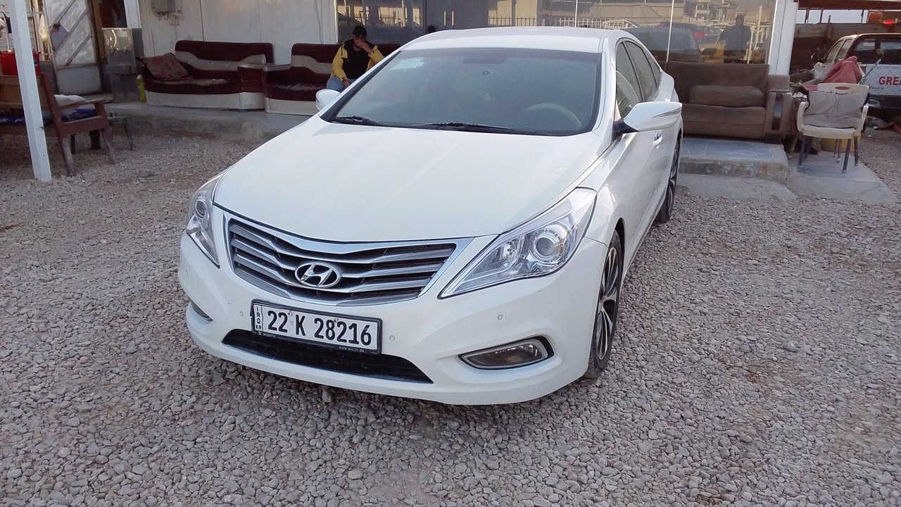 هونداي ازيرا 2012رقم دولي الجديد سعر 135 السيارة مكفولة كفالة عامة ضربة وصبغ وتبديل ماعدى بارد شبر بخشم الجاملغ الامامي جهة السايق  محرك مامفتوح محرك كير حدادية كلة كفالة عامة تخم تاير جديد فول مواصفات ماعدى البصمة والبلرامة بردات كهرباء محرك ٣٠٠٠ تلفون ***********/***********ابو حسين مكان السيارة الديوانية
