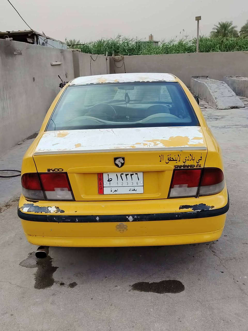 السلام عليكم سمند 2010رقم بغداد، محرك لك تبريد صدرين جدد بدون صبغ بدون خياس تخم تاير ترايك للبصره اصفرلك هيئه غرامات السعر 35مكان السياره بغداد الدوره للاستفسار‏‪0774 068 0167‬‏
