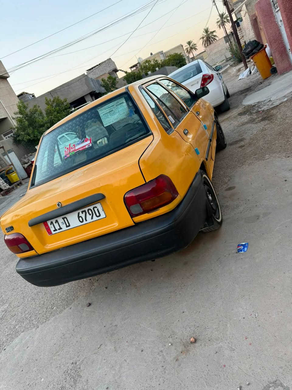 سلام عليكم سايبه موديل11سياره جاهزه من كلشي نقص فط تبريد ماعرف شبي تحويل مباشر هيئه مصفره غرامات عليها ٤ورقات فقط تخم تاير خط ابيض جديد صدر امامي خلفي جديد كشره كبال عينك شواصي حلوه مكينه كير خير من الله رايده ب18تقطع 4ورقات مال غرامات تنطيني صافي ١٤ورقه مكاني بغداد المدائن ***********
