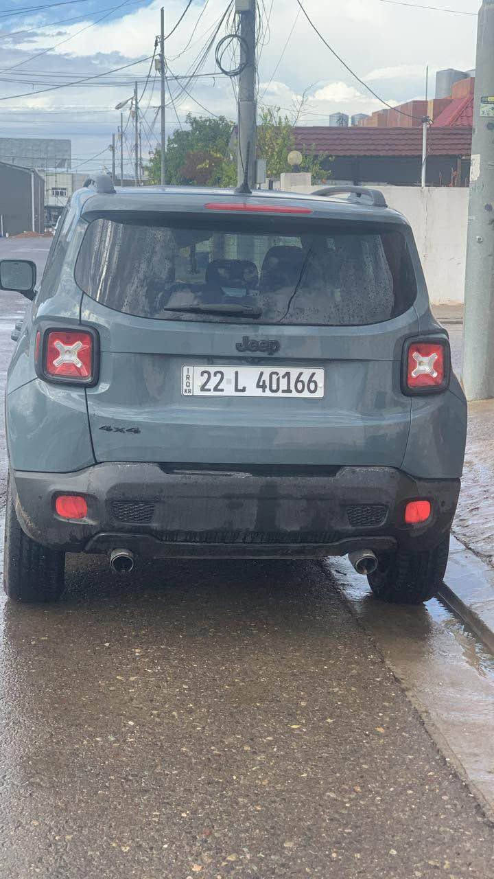 Jeep رينكد  موديل ٢٠١٧ 
دوو بارجةي بوياغة بونيت و جاملغ 
رةنگةكةي زور جوانه هةيكةلي زور جوانه عايلية 
تةبريد ي بة شةرت 
سةنةوي ٢٠٢٨ 
تلفون . ***********
واتساب و فايبةر 
نرخ ١١٣ وةرقة و مةجال أربيل, العراق
