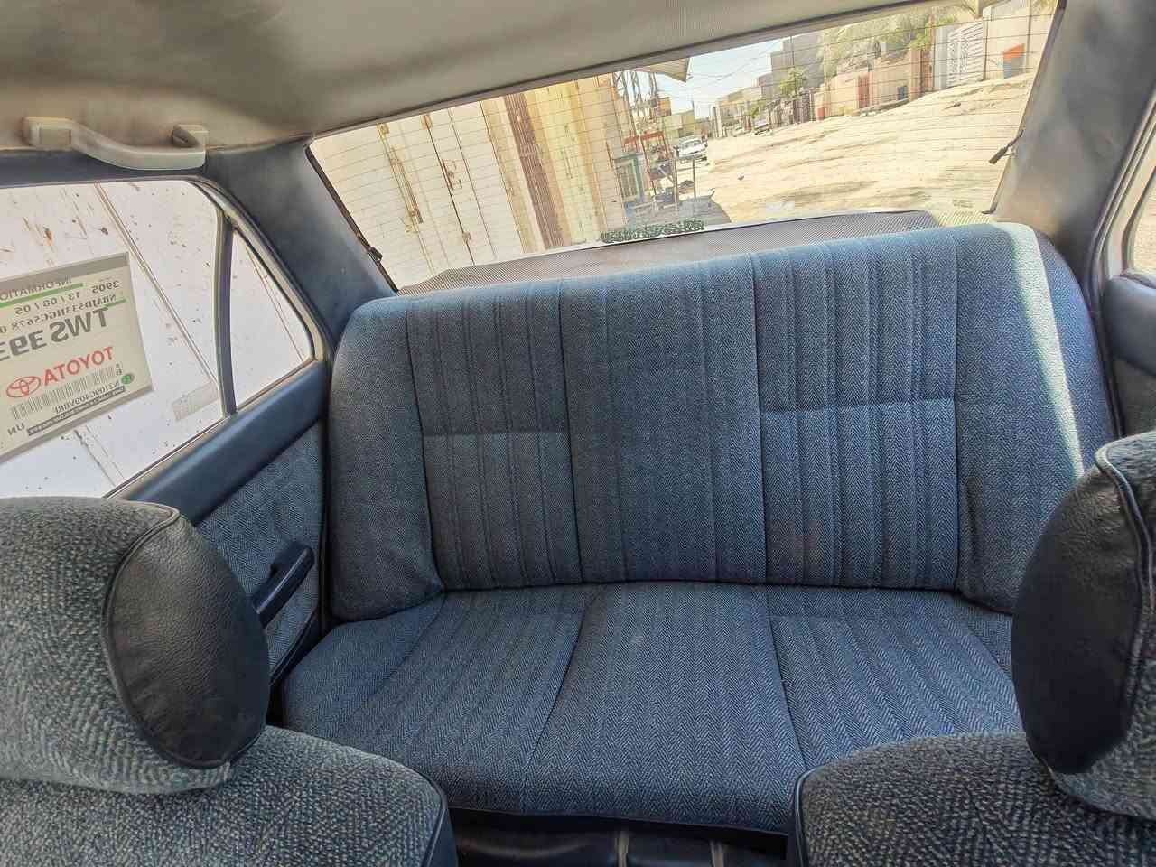 السلام عليكم كورلا 1990 للبيع رقم بغداد سنوية 🪪بشهر ال 11 تسقط يسرة بلاد🚘 بيهة قطعة صبغ جاملغ خلفي جهة السايق تدفئة🔥 وتبريد ❄ شغالات غرفتهة الداخلية نضيفة🫰 مثل ماواضحة بل صور السيارة مابيهة اي نقص نضافتهة مثل ماموضح بل صور السعر 52$💵 وبيهة مجال مكانهة سامراء وللتفاصيل اكثر, *********** واتس اب او  تفضل خاص
