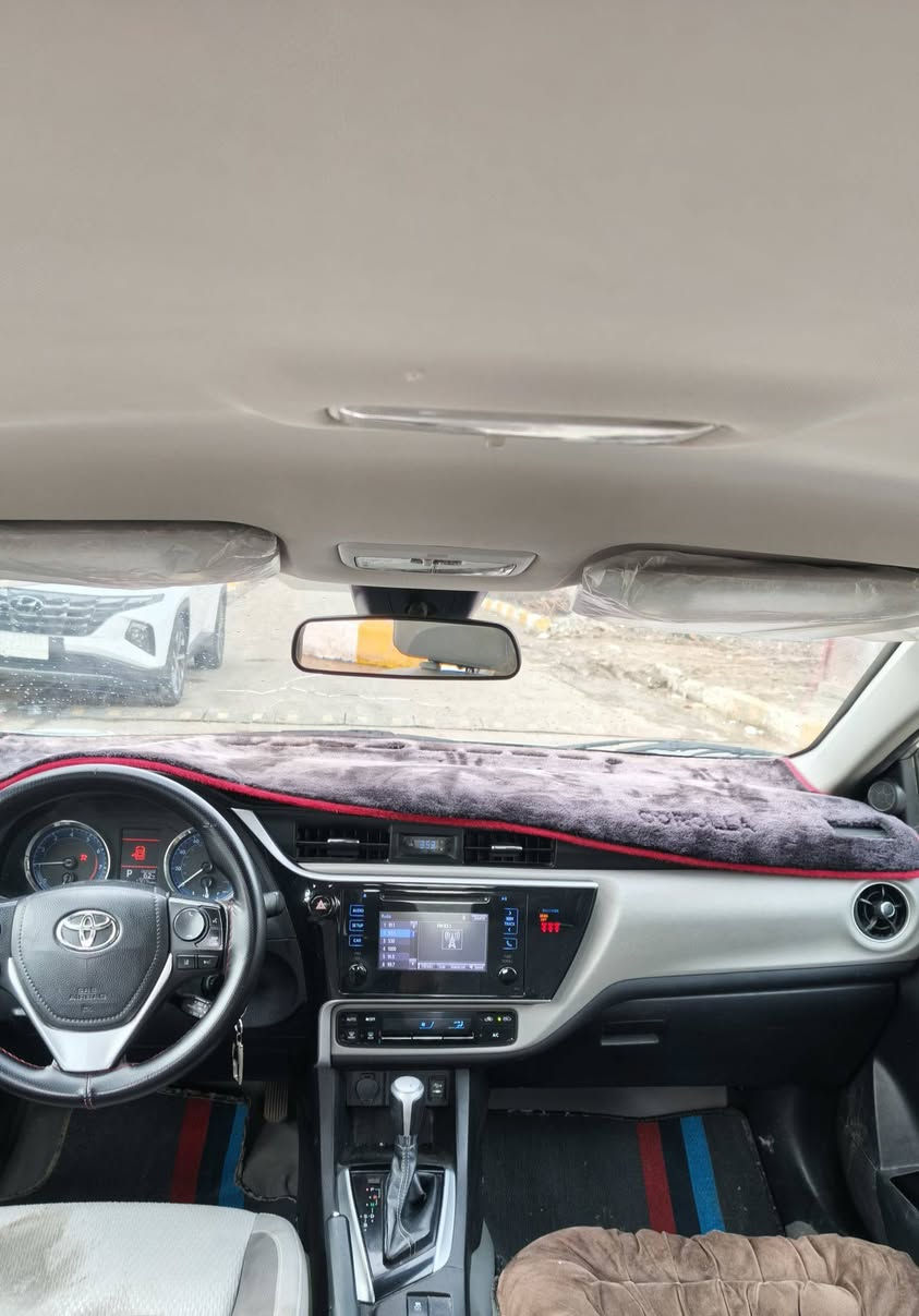 سلام عليكم
كورلا 2018 موصفات LE
امريكي حدثهابدون دواخل جاملغ وباب جهة يسار مبدل
(وجاملغ الخلفي بس صبغ 
رقم بغداد بسمي شرط تحويل
مكينه وكير كفاله شرط 
تخم تاير ويل جديد
صدر امامي خلفي جديد
ردار 
مانع انزلاق 
كروز سرعه  
داخل رصاصي 
تبريد ❄شرط ثلج
تدفئه شغاله 
السعر$ 124 وبيها مجال حك جيه
مكاني بغداد ابو غريب للستفسار اكثر ***********
