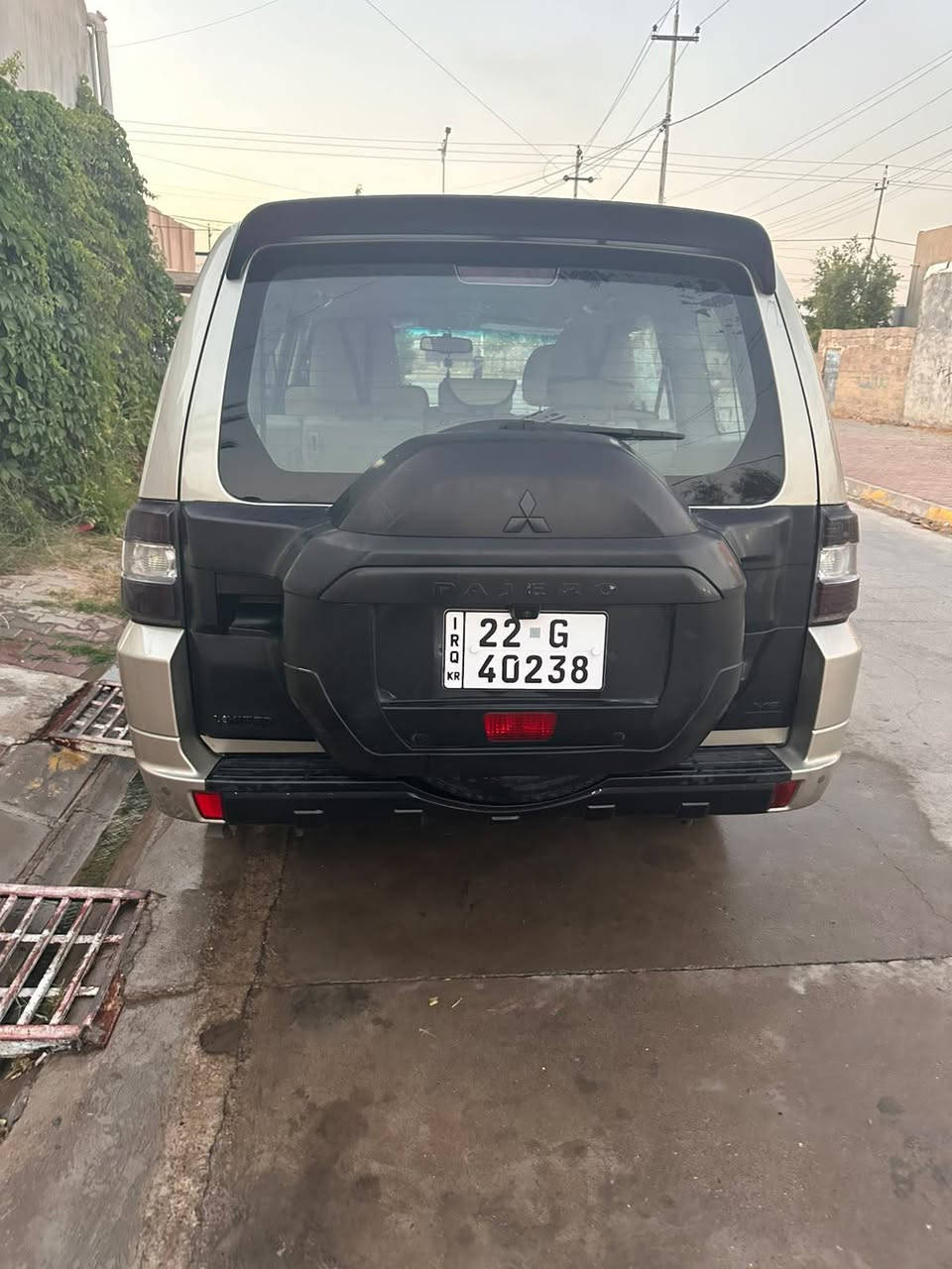 باجيرو ٢٠١٥
رقم اربيل محرك كير اكسل اطارات بطاريه تبريد ٣ قطع سيارة عائليه ٧ راكب حادثها خشم البنيد ومبدل البقيه كفول ماشيه ١٨٠ مكاني كركوك اي استفسار خاص او اتصل ***********
